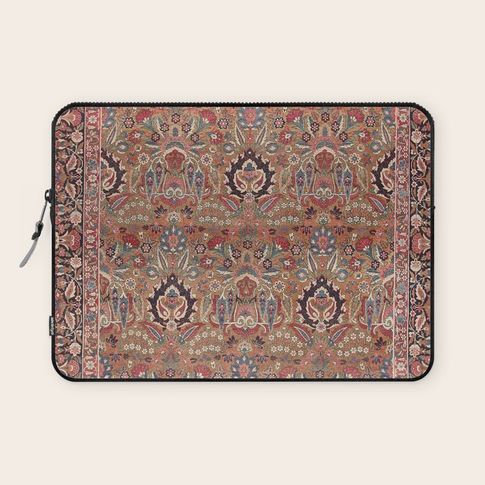 Enchanting Antique Persian Dusky Rose Laptop Sleeve Gallery Image 1