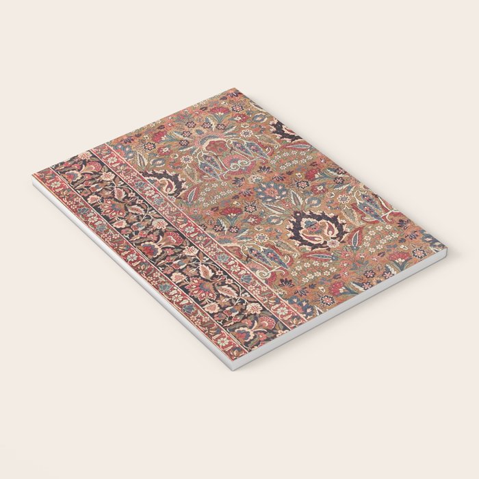 Enchanting Antique Persian Dusky Rose Notebook Gallery Image 3