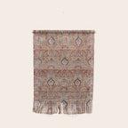 Enchanting Antique Persian Dusky Rose Wall Hanging Gallery Image 1