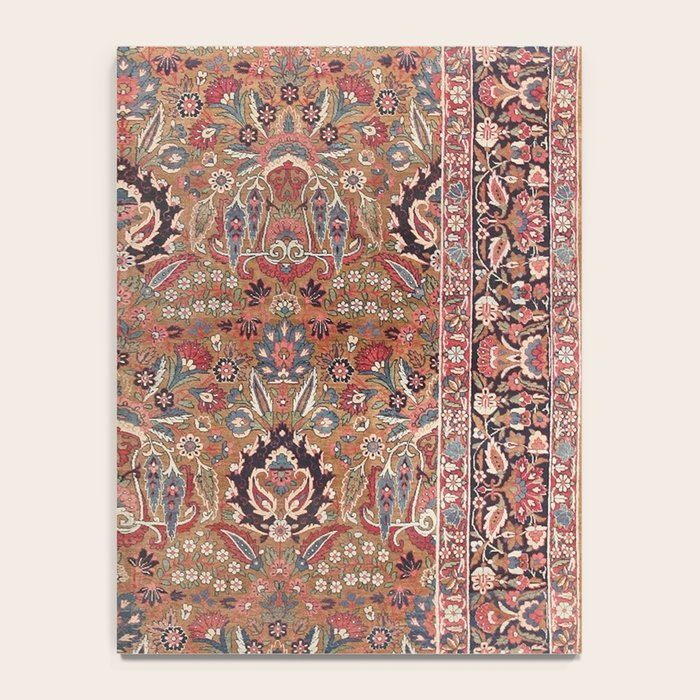 Enchanting Antique Persian Dusky Rose Notebook Gallery Image 4