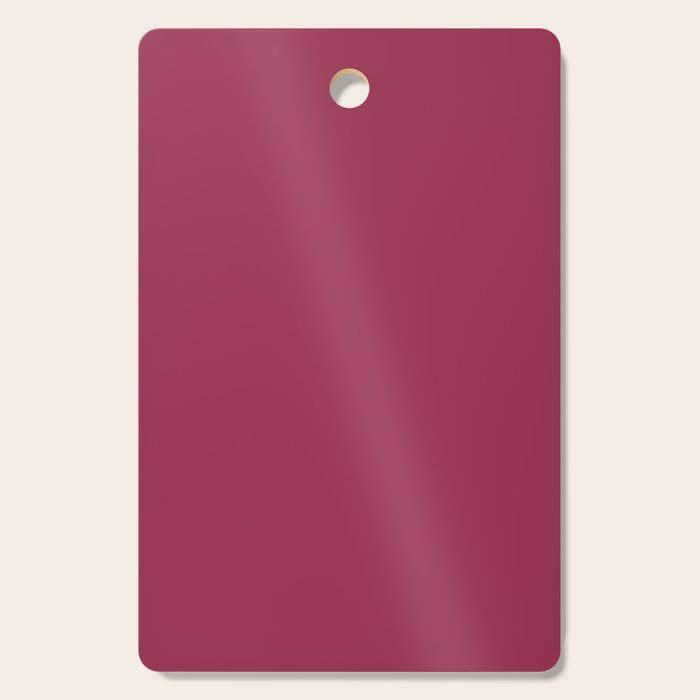 Berry Pink Solid Color Cutting Board Gallery Image 1