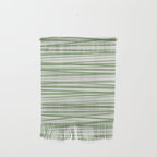 Green Stripes - Modern Abstract Style Wall Hanging Gallery Image 1