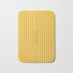 Oval Lines Abstract VII Bath Mat Gallery Image 1