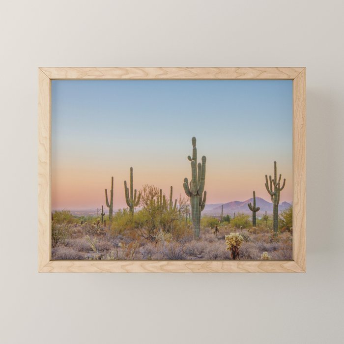 Desert / Scottsdale, Arizona Mini Art Print Gallery Image 1