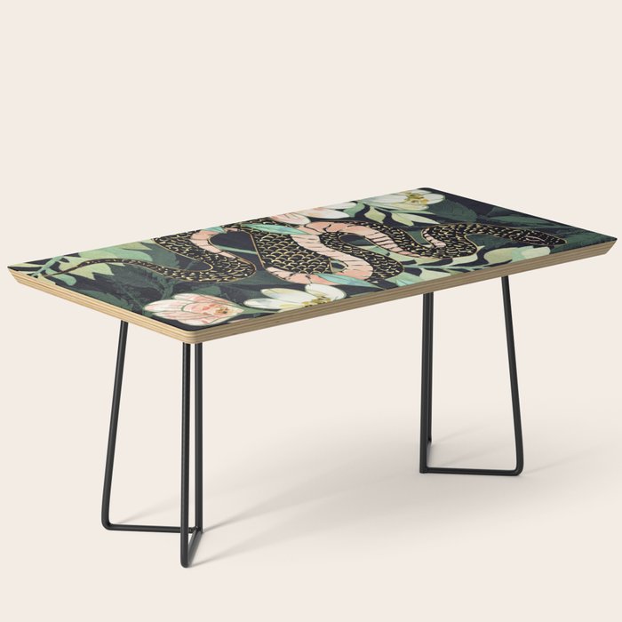 Metallic Floral Snake Coffee Table Gallery Image 1