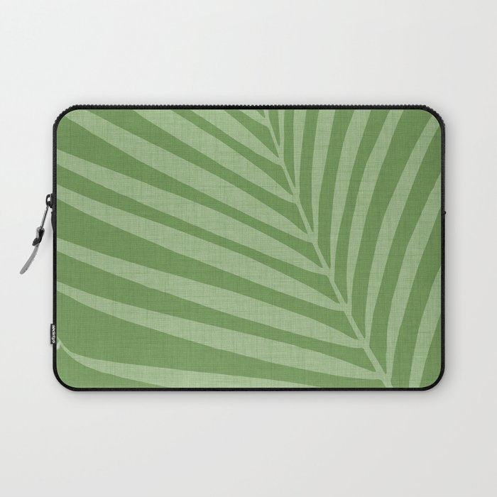 Palm Leaf 5 / Tropical Botanical Series Laptop Sleeve Gallery Image 1