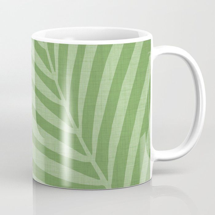 Palm Leaf 5 / Tropical Botanical Series Coffee Mug Gallery Image 1