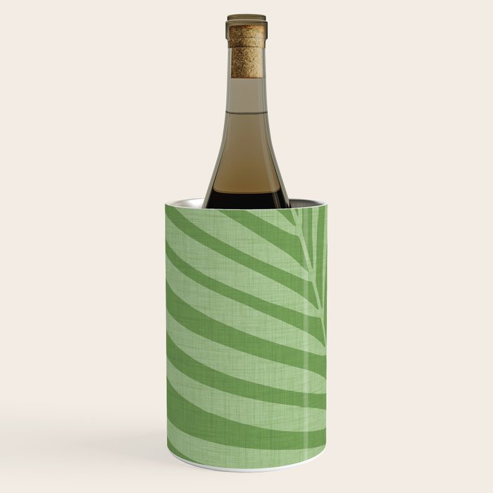 Palm Leaf 5 / Tropical Botanical Series Wine Chiller Gallery Image 1