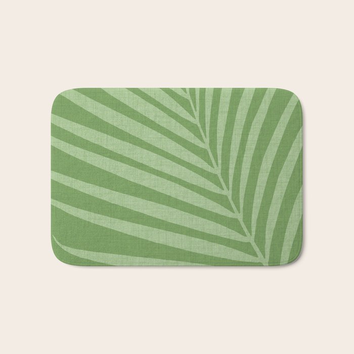 Palm Leaf 5 / Tropical Botanical Series Bath Mat Gallery Image 1
