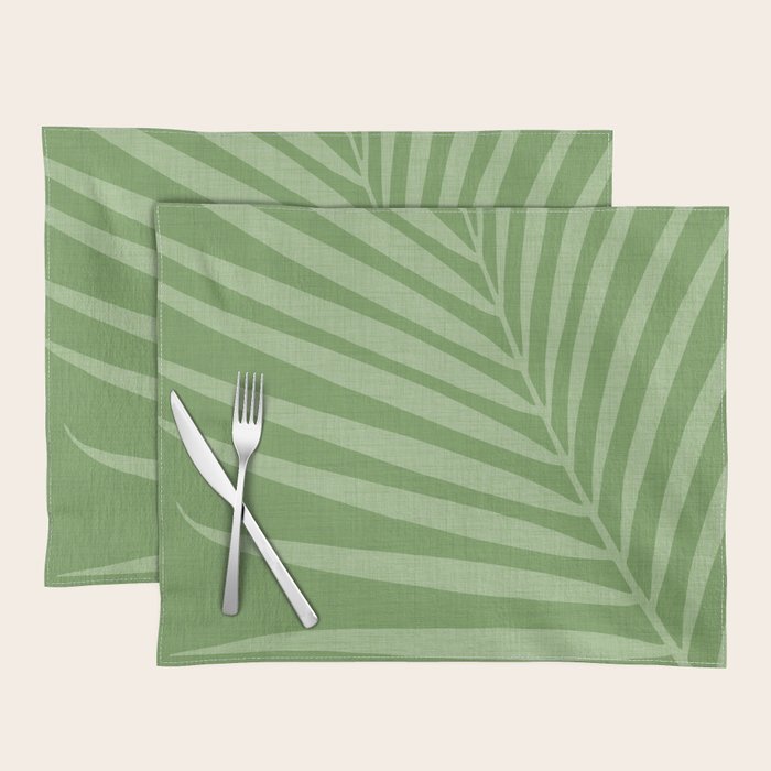Palm Leaf 5 / Tropical Botanical Series Placemat Gallery Image 1