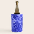 Strawberry Garden in Botanical Blue Wine Chiller Gallery Image 1