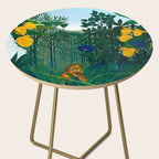 The Repast of the Lion (1907) by Henri Rousseau Side Table Gallery Image 2