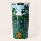 The Repast of the Lion (1907) by Henri Rousseau Travel Mug Gallery Image 1