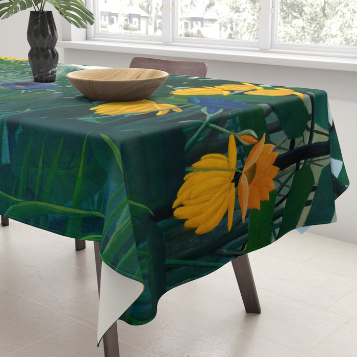 The Repast of the Lion (1907) by Henri Rousseau Tablecloth Gallery Image 3