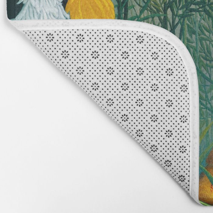 The Repast of the Lion (1907) by Henri Rousseau Bath Mat Gallery Image 2