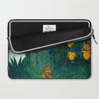 The Repast of the Lion (1907) by Henri Rousseau Laptop Sleeve Gallery Image 2