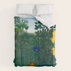 The Repast of the Lion (1907) by Henri Rousseau Duvet Cover Gallery Image 6