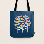 Florals Looking Up Tote Bag Gallery Image 1