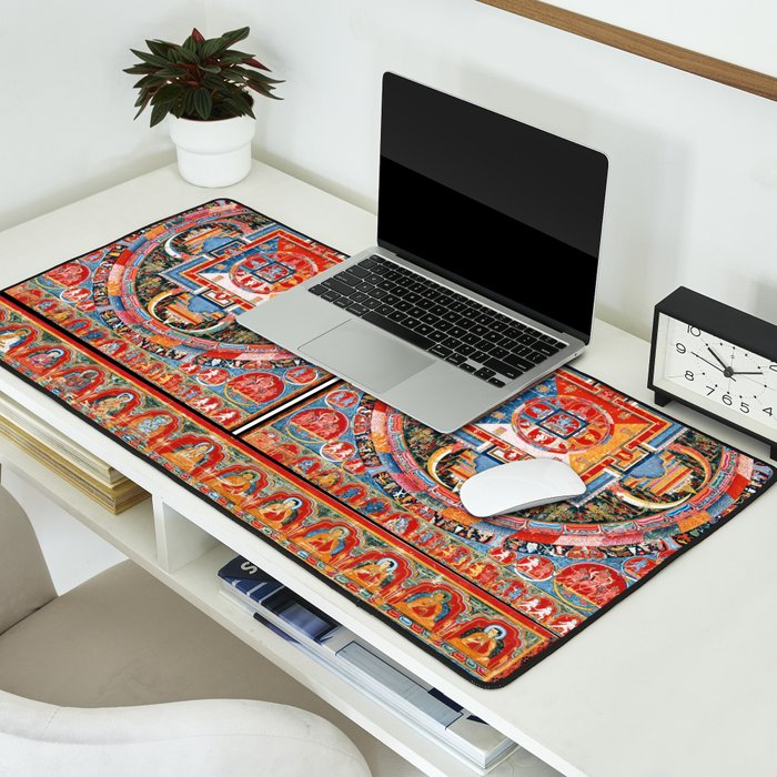 Mandala of Jnanadakini Tibetan Buddhism Desk Mat Gallery Image 2