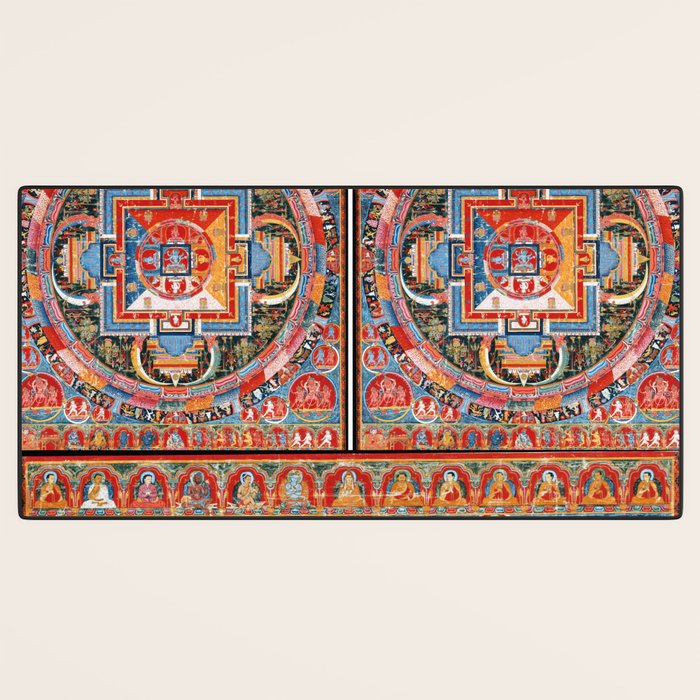 Mandala of Jnanadakini Tibetan Buddhism Desk Mat Gallery Image 3