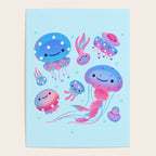 Polka dot jellyfish Poster Gallery Image 4