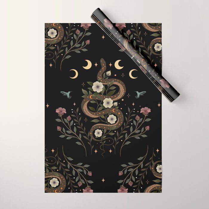 Serpent Spell Wrapping Paper Gallery Image 1
