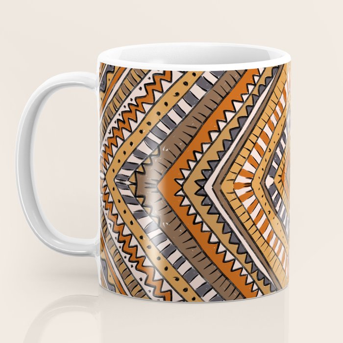 Symmetrical Pattern Coffee Mug Gallery Image 3