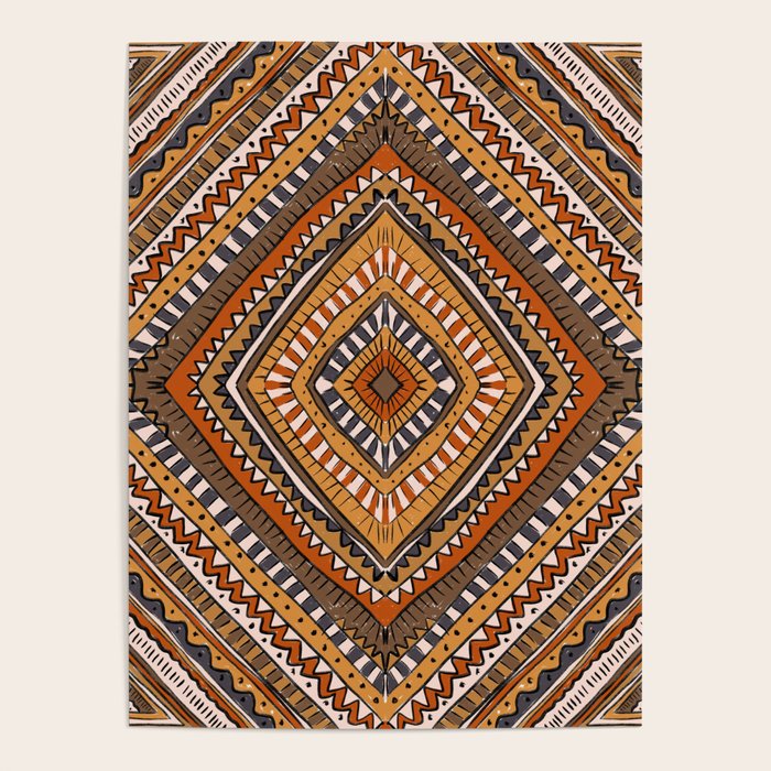 Symmetrical Pattern Poster Gallery Image 1