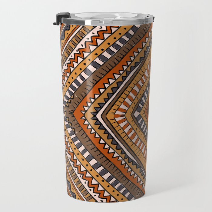 Symmetrical Pattern Travel Mug Gallery Image 3