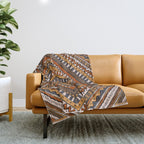 Symmetrical Pattern Throw Blanket Gallery Image 1