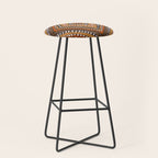 Symmetrical Pattern Stool Gallery Image 1