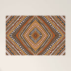 Symmetrical Pattern Welcome Mat Gallery Image 1
