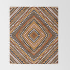 Symmetrical Pattern Throw Blanket Gallery Image 2