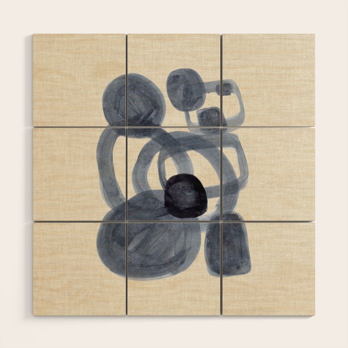 Bubbling Feelings Wood Wall Art Gallery Image 1