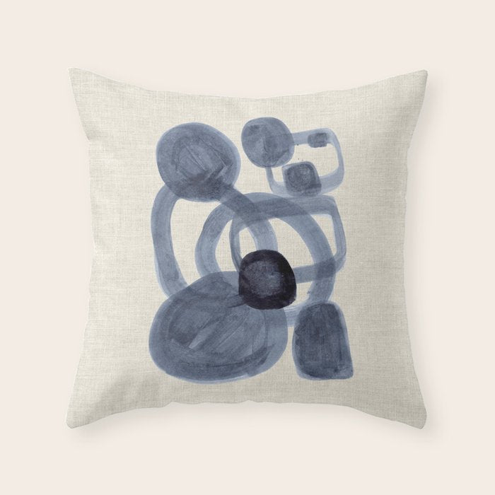 Bubbling Feelings Throw Pillow Gallery Image 6