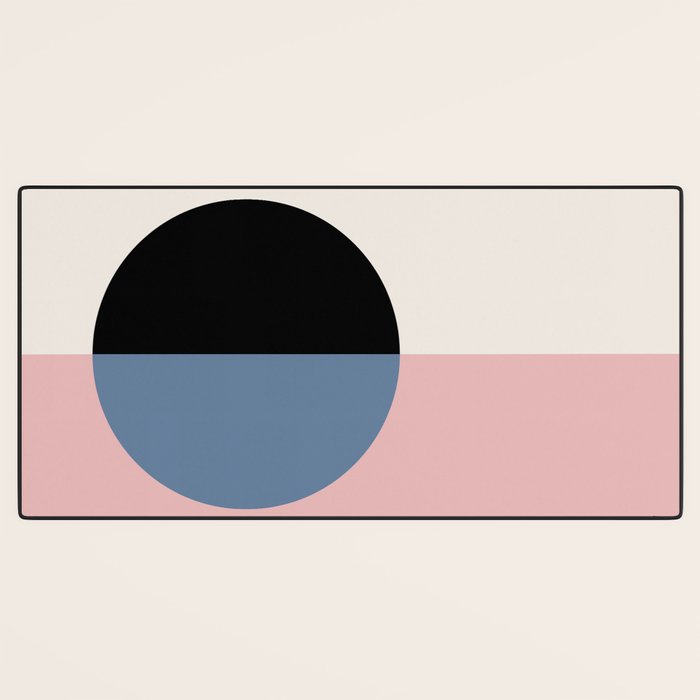 Color Block Abstract XVI Desk Mat Gallery Image 3