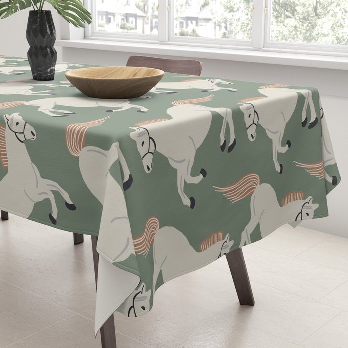 Horses Tablecloth Gallery Image 3
