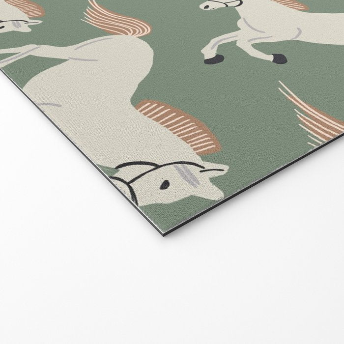 Horses Welcome Mat Gallery Image 2