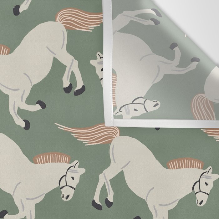Horses Wall Tapestry Gallery Image 3