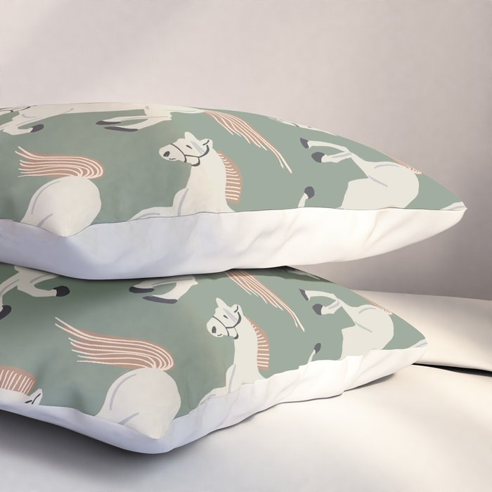Horses Pillow Sham Gallery Image 3