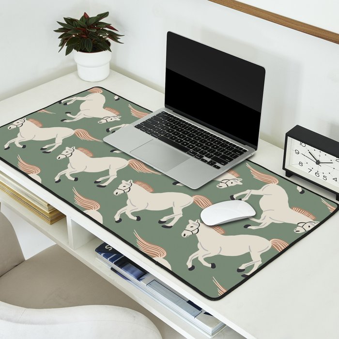 Horses Desk Mat Gallery Image 2