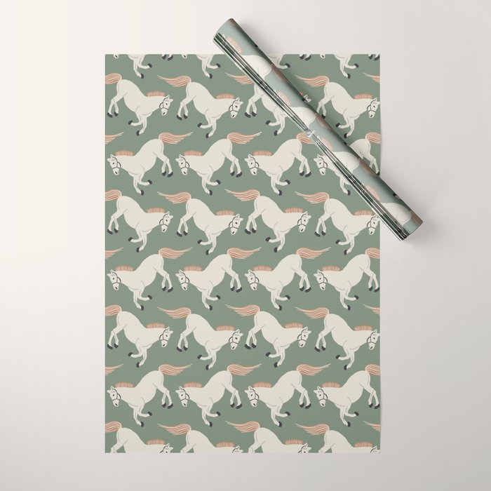 Horses Wrapping Paper Gallery Image 1