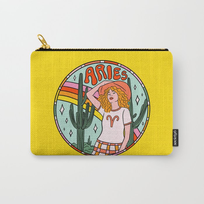 Aries Cowgirl Carry All Pouch Gallery Image 1