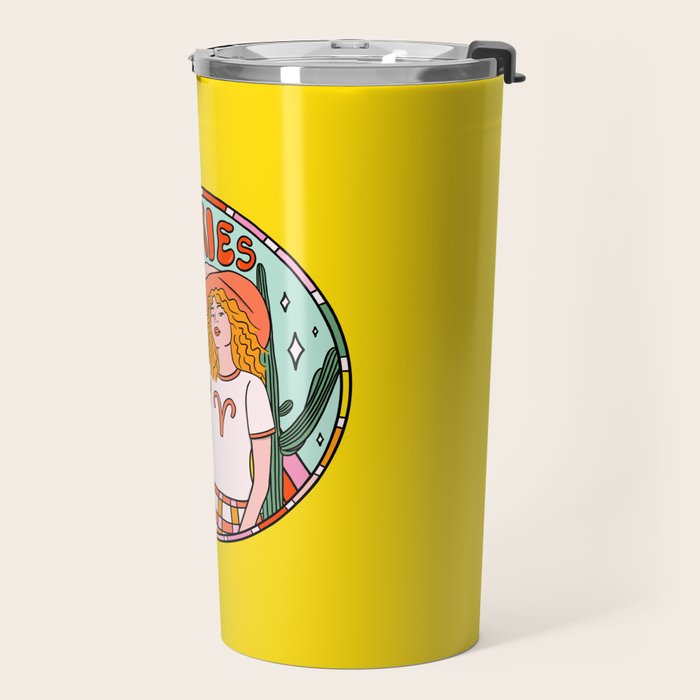 Aries Cowgirl Travel Mug Gallery Image 2