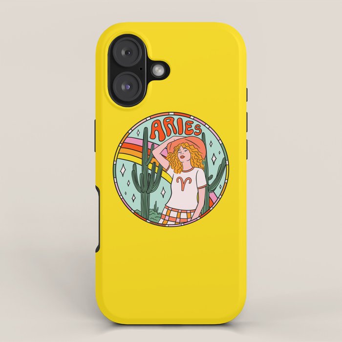 Aries Cowgirl iPhone Case Gallery Image 1