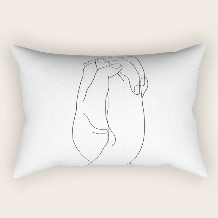 Never Let Me Go II Rectangular Pillow Gallery Image 2