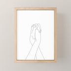 Never Let Me Go II Mini Art Print Gallery Image 1
