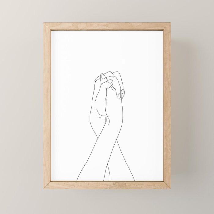 Never Let Me Go II Mini Art Print Gallery Image 1