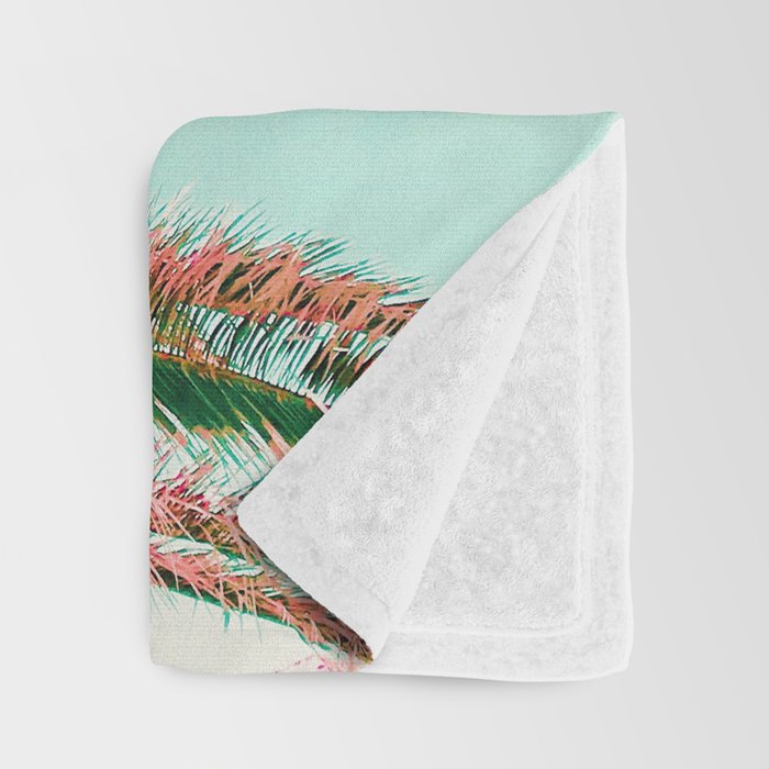 Fiesta palms Throw Blanket Gallery Image 3