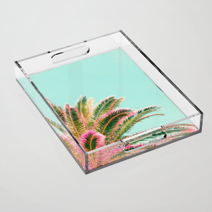 Fiesta palms Acrylic Tray Gallery Image 1